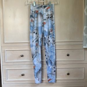 DISNEYS FROZEN OLAF LEGGINGS